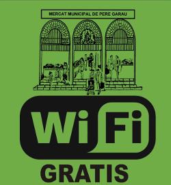 logo wifi gratis en el Mercado de Pere Garau